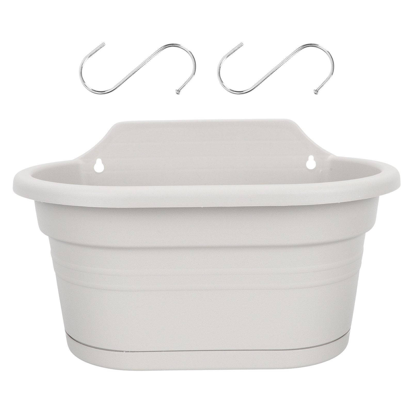 Spider Plant Hanging - Wandmontage set hangende bloempotten voor spinnenplant
