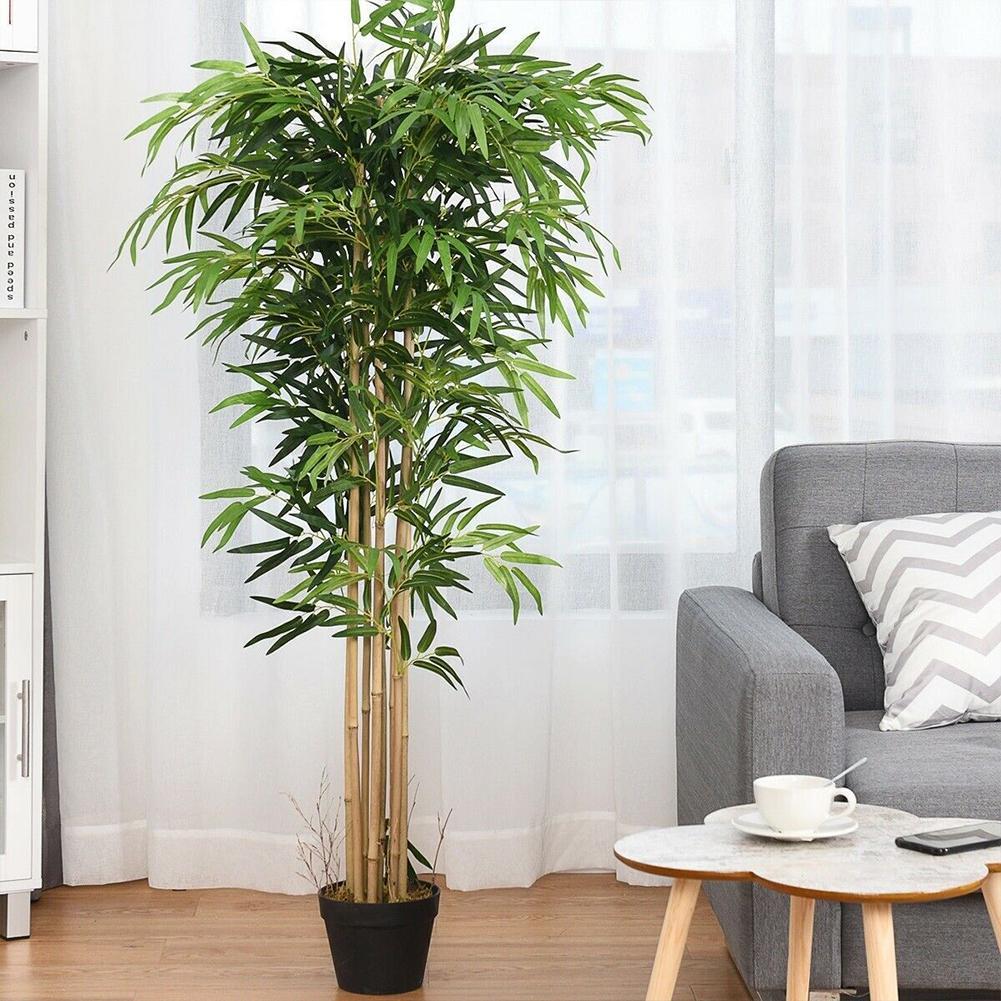 10 stuks kunstmatige groene ba - Ficus Lyrata Tree recensie en prijs